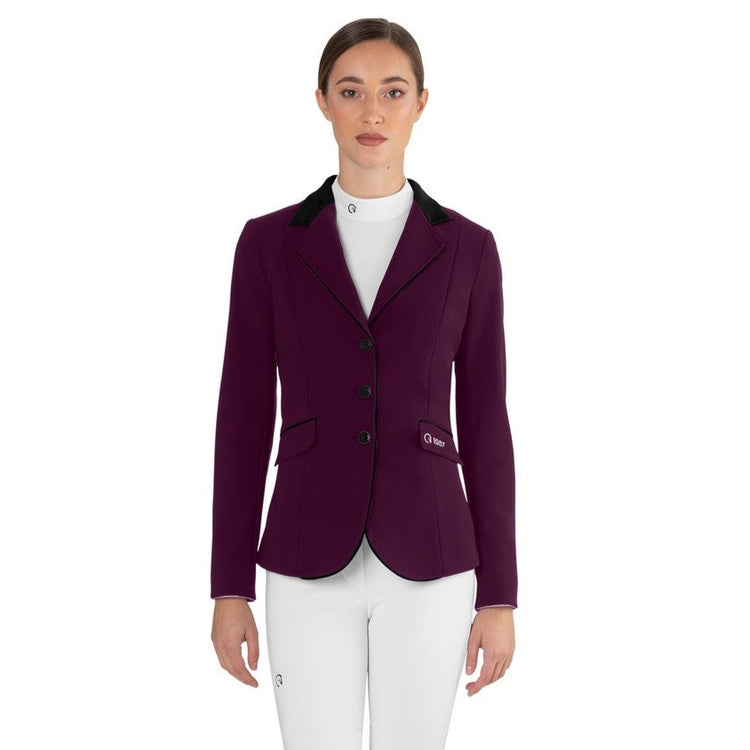 ego7 equestrian dark red show jacket