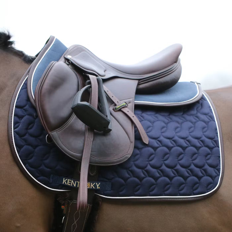 Kentucky Horsewear Anatomic Absorb Half Pad Navy