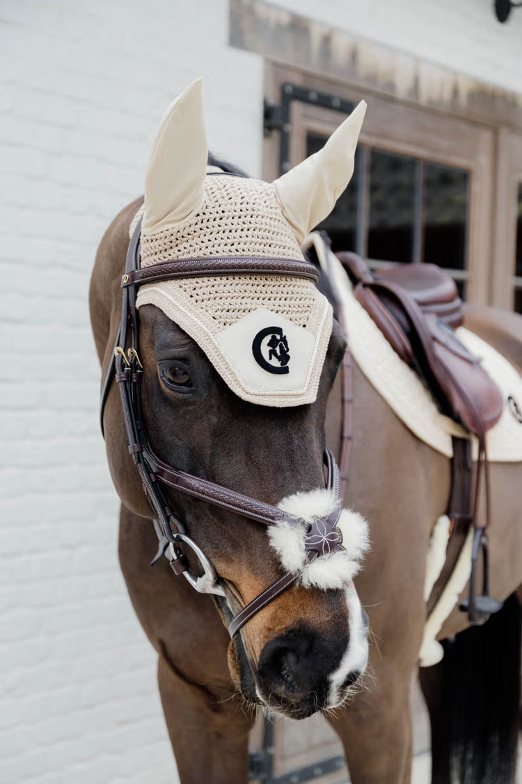 Kentucky Horsewear Ear Bonnet Wellington 3D Logo