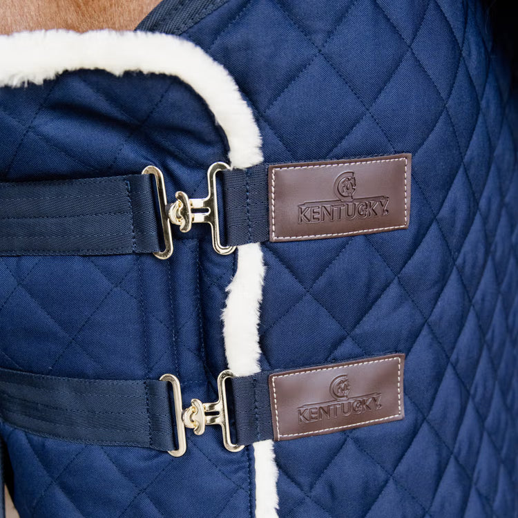 Kentucky Horsewear
Quilted Chest Expander Vegan Sheepskin Navy