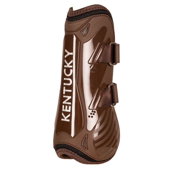 Brown kentucky horsewear tendon boots