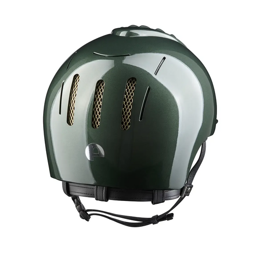 Dark Green equestrian Helmet