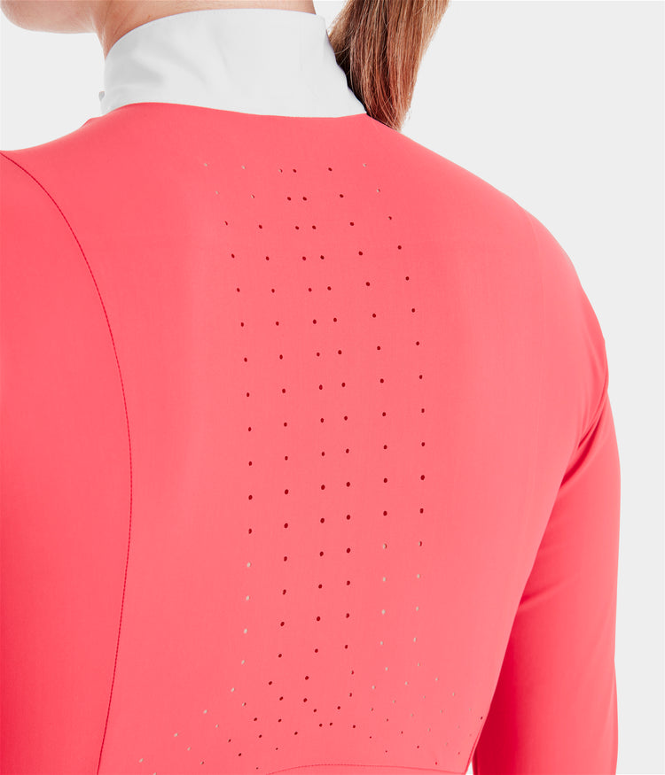 Pink horse riding show shirt