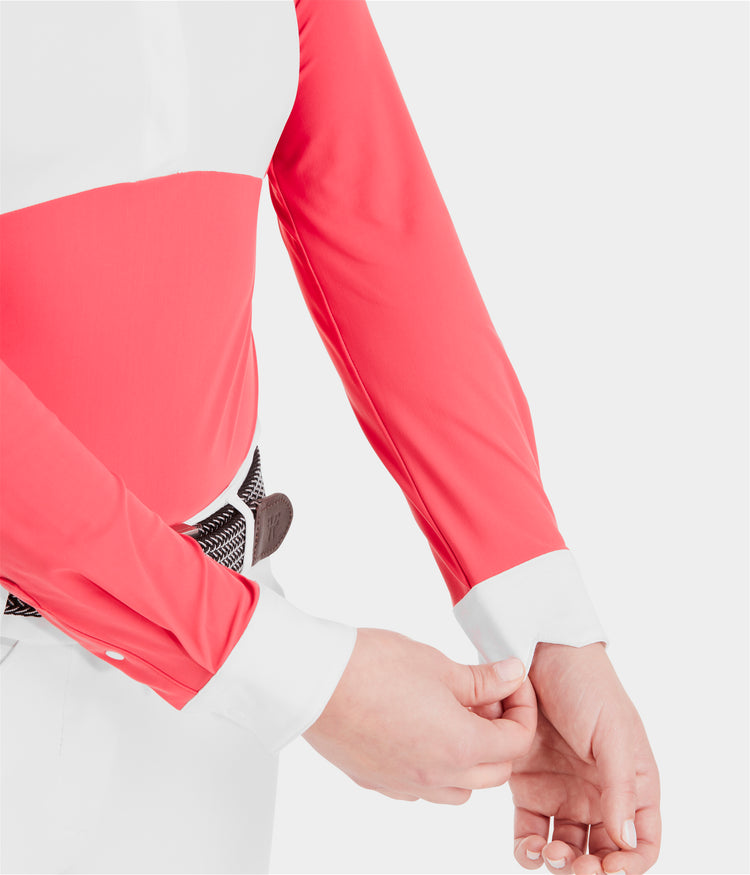 Pink ladies long sleeve competition shirt