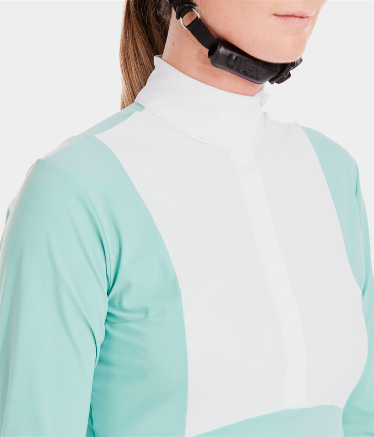 Horse Pilot Monica Long Sleeve Show Shirt