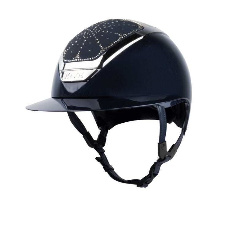 Casco ecuestre con adornos Swarovski