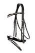 Patent noseband dressage bridle