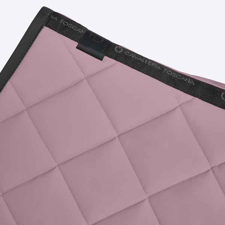 Quilted Cavalleria Toscana Saddle Blanket in pink