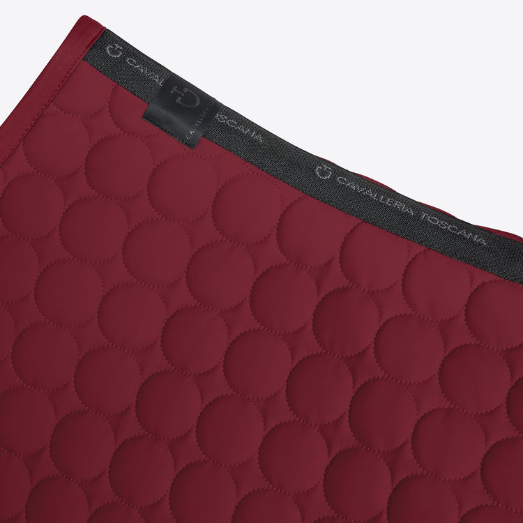 Cavalleria Toscana Dark Red Saddle Blanket