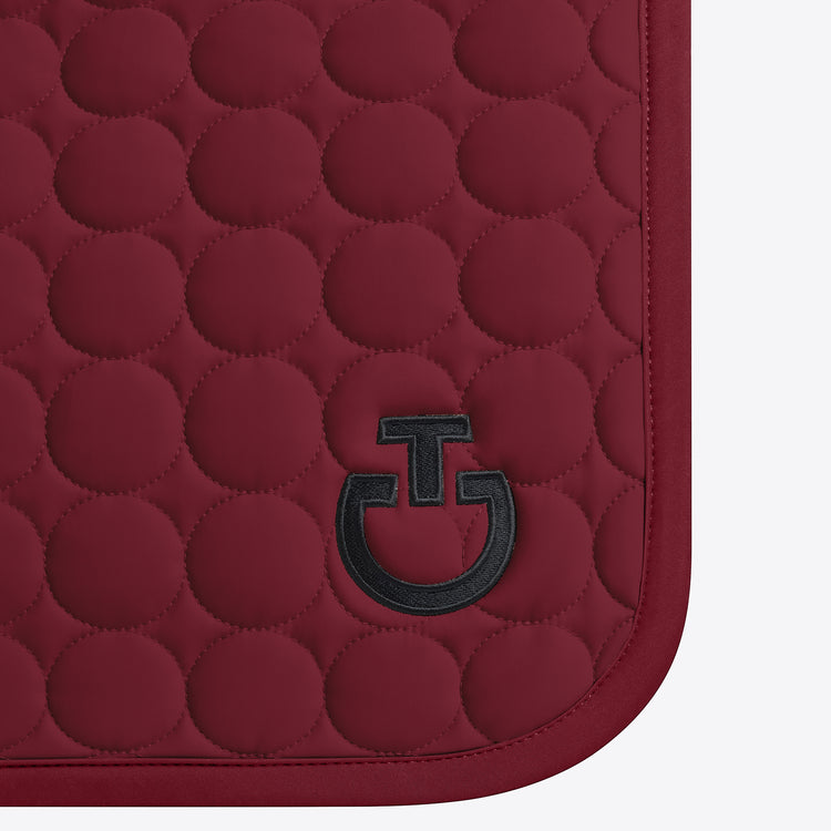 CT Maroon colored saddle pad