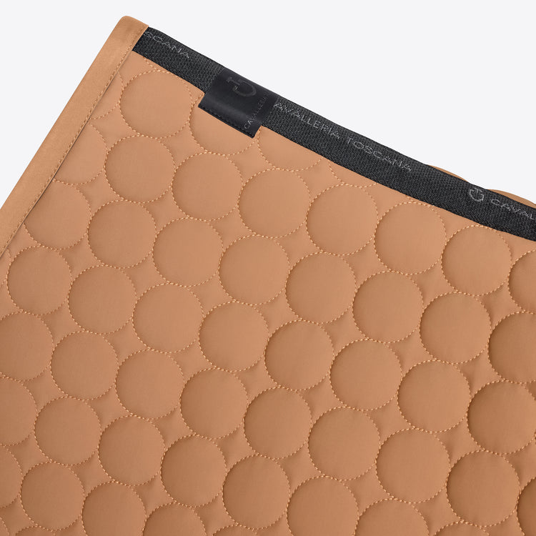 Close up of spine of Cavalleria Toscana saddle blankets