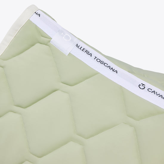 Light green saddle pad