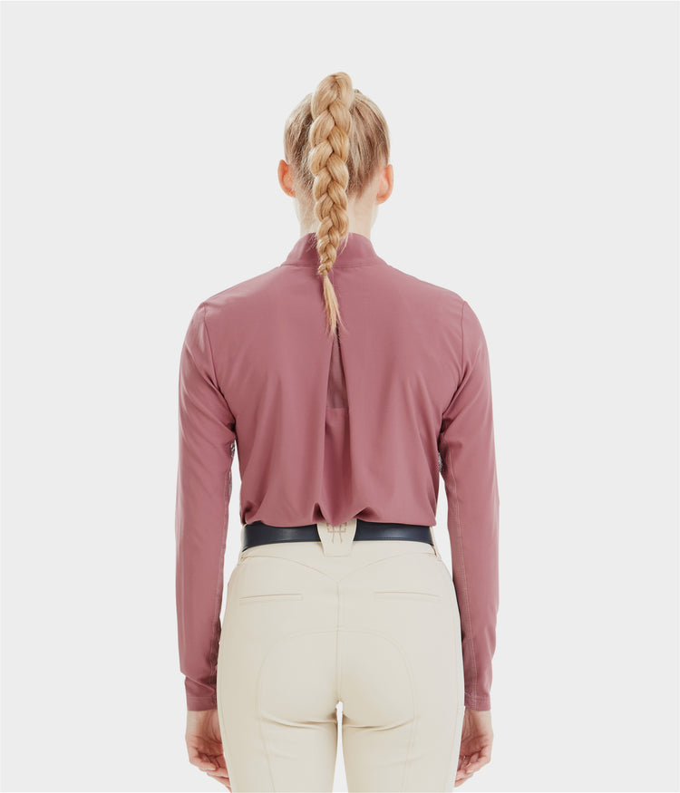 Pink Long Sleeve Summer Training Shirt