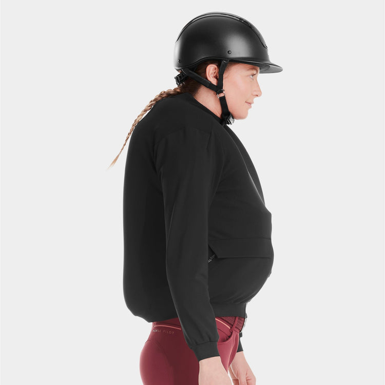 Equestrian air vest compatible casual clothing