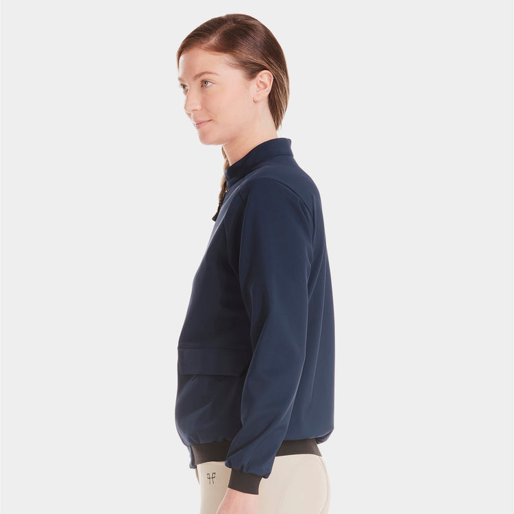 Horse riding air vest compatible casual jacket