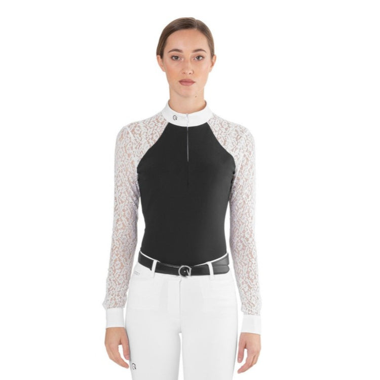 Elegant long sleeve show shirt for women
