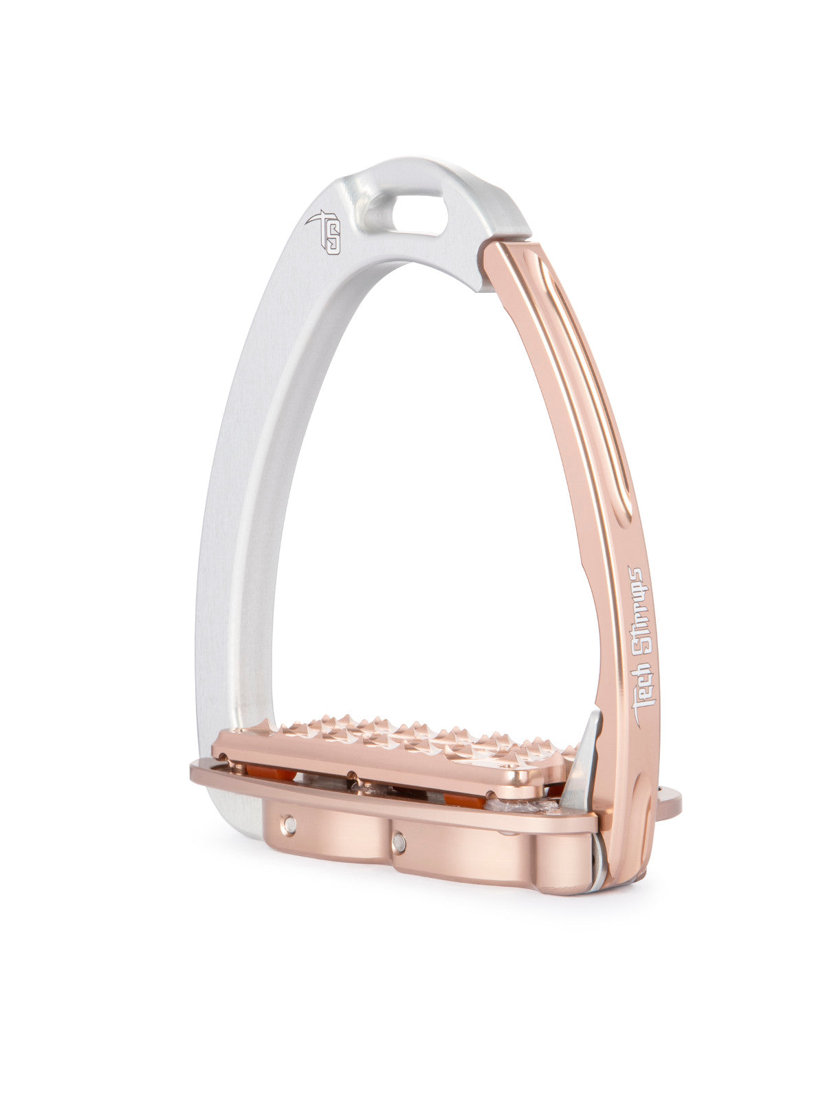 Rose gold safety stirrups