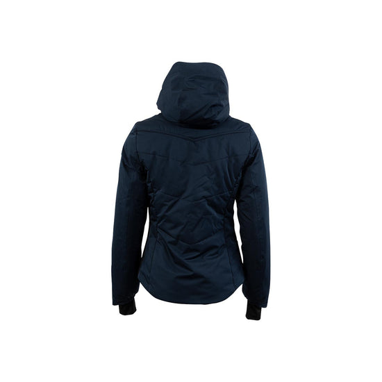 Heated equestrian winter jacket