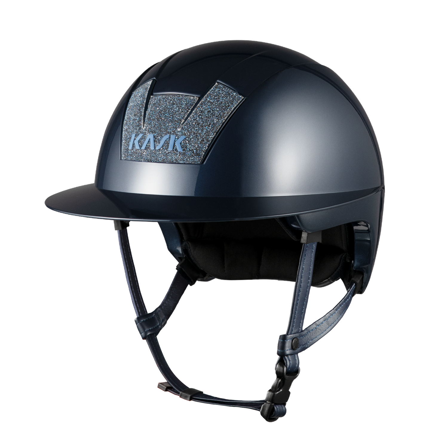 Kask euqestrian helmet with swarovski