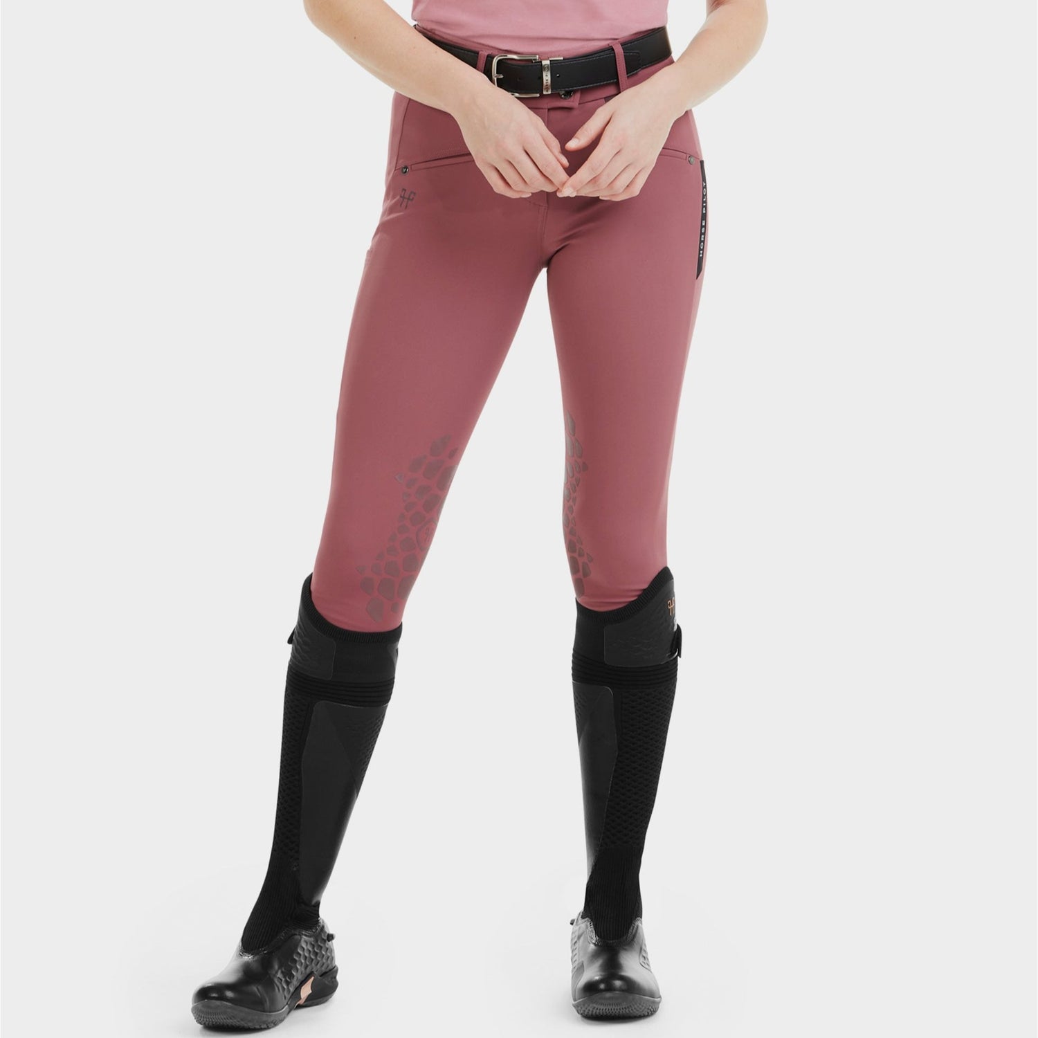 horse pilot dark pink breeches