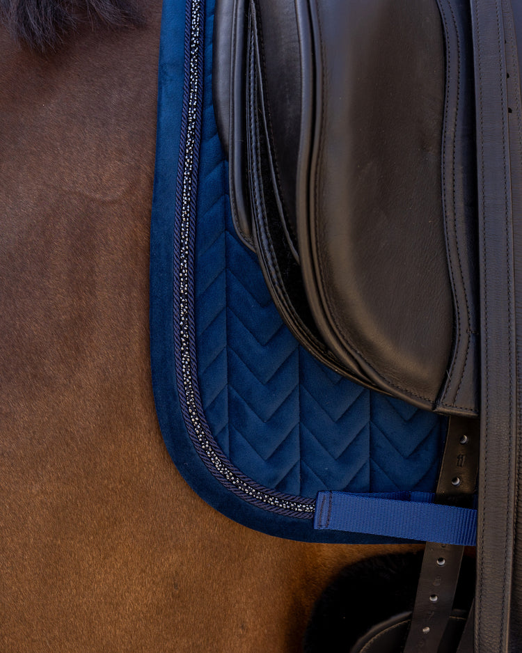 navy Kentucky saddle pad