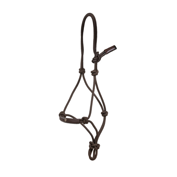 Rope head collar for horses