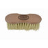 Wooden body brush for horses