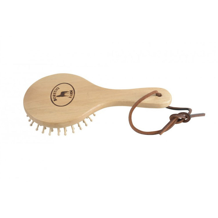 wooden horse brush