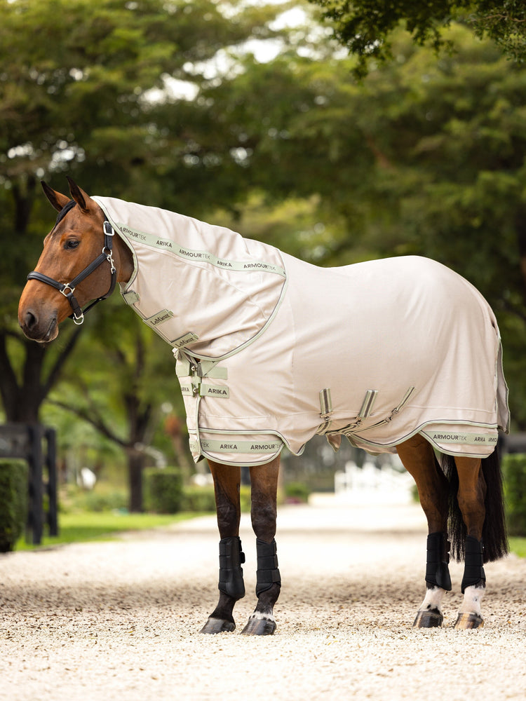 Horse rug with antibacterial lining