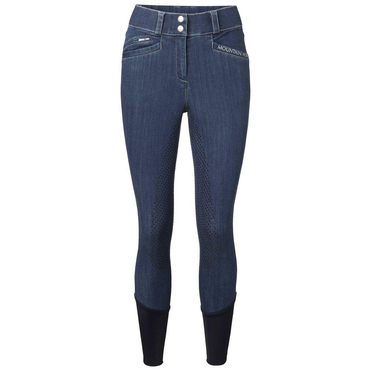 Denim horse riding breeches