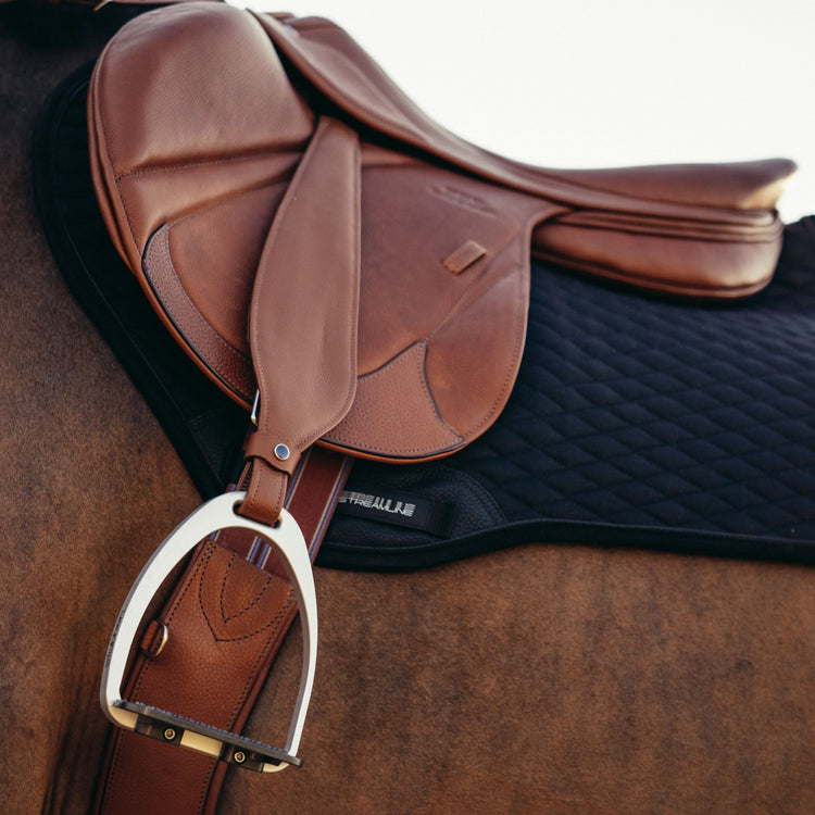 Stubben wide stirrup leathers