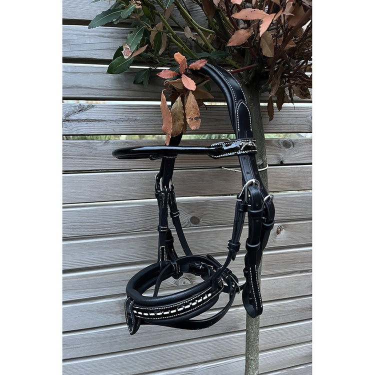 PATENT LEATHER PONY BRIDLE