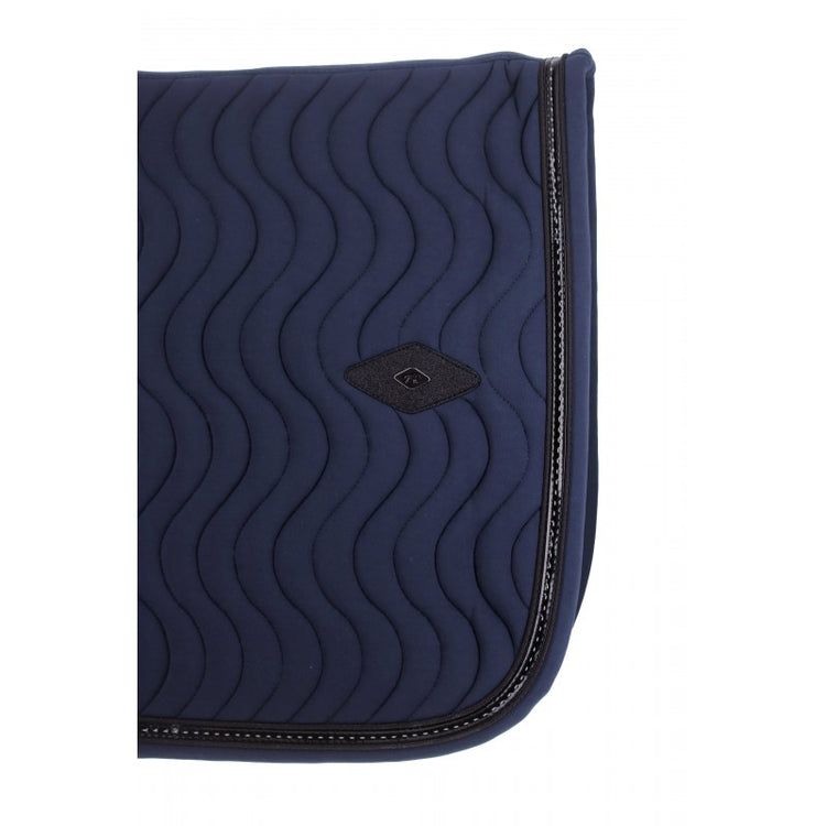 Elegant horse saddle pad with supportive padding for everyday training and competition use