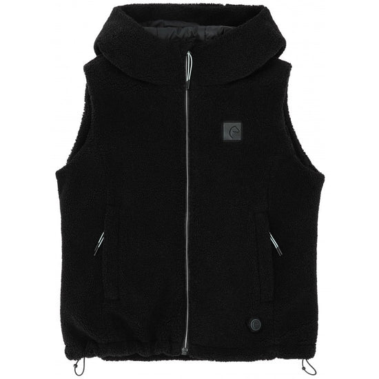 Winter riding vest with heating membrane