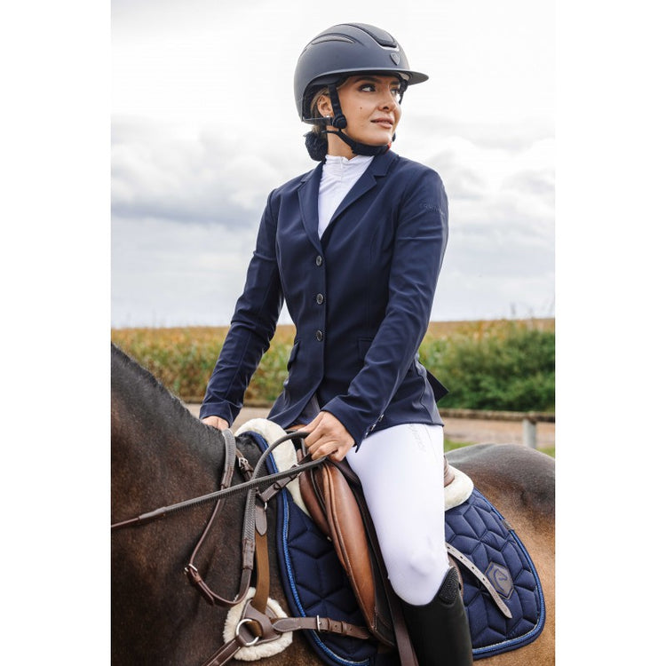 tailored equestrian jacket