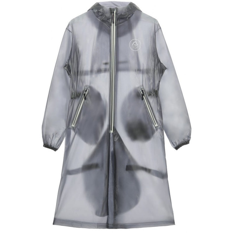 Long equestrian rain jacket