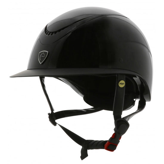 Horse riding helmet with MIPS