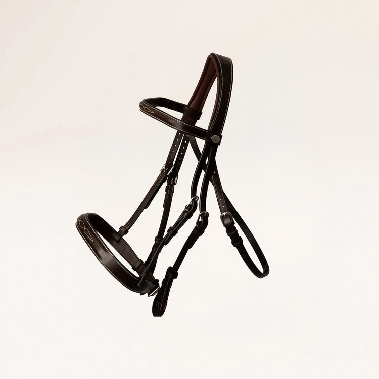 Cavesson Hunter Bridle in brown
