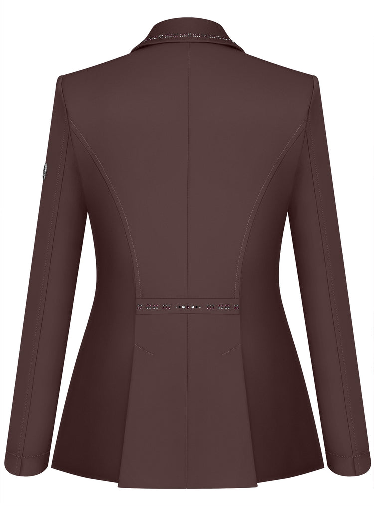 Fair Play FP Reiko performance dressage jacket combining lightweight stretch fabric, ventilation and elegant detailing.