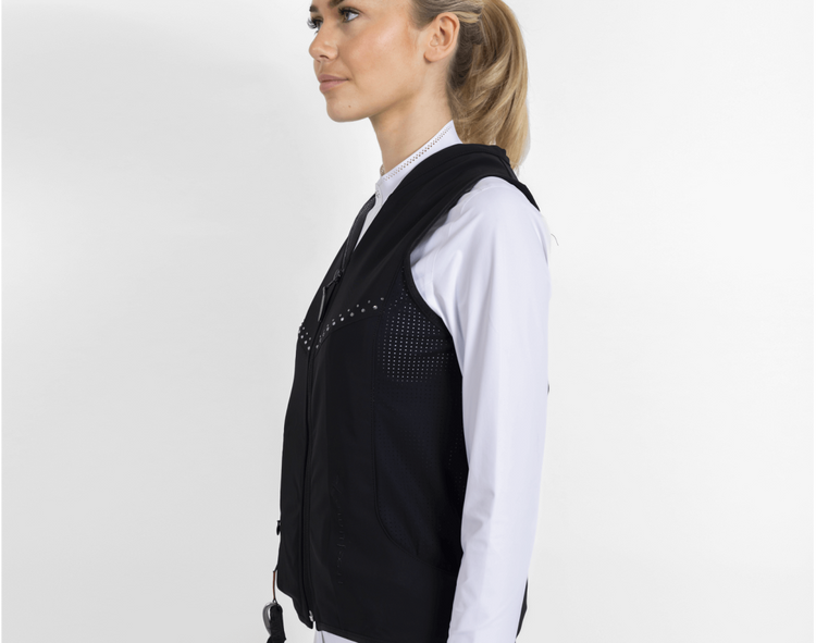 Air vest with Swarovski