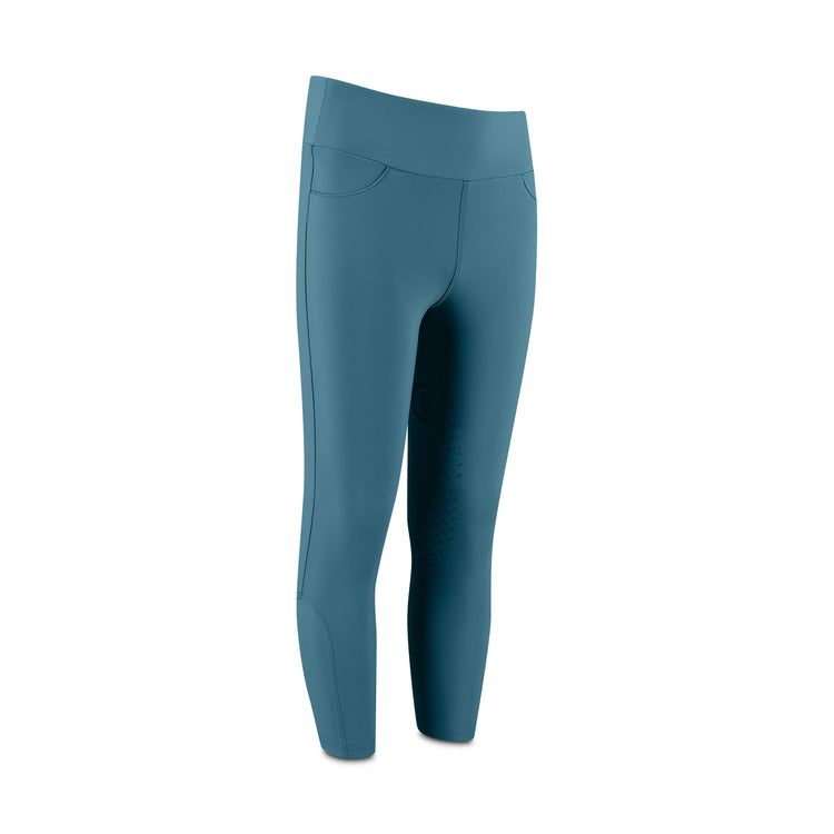 Girls athletic fit riding leggings for a sleek equestrian look.