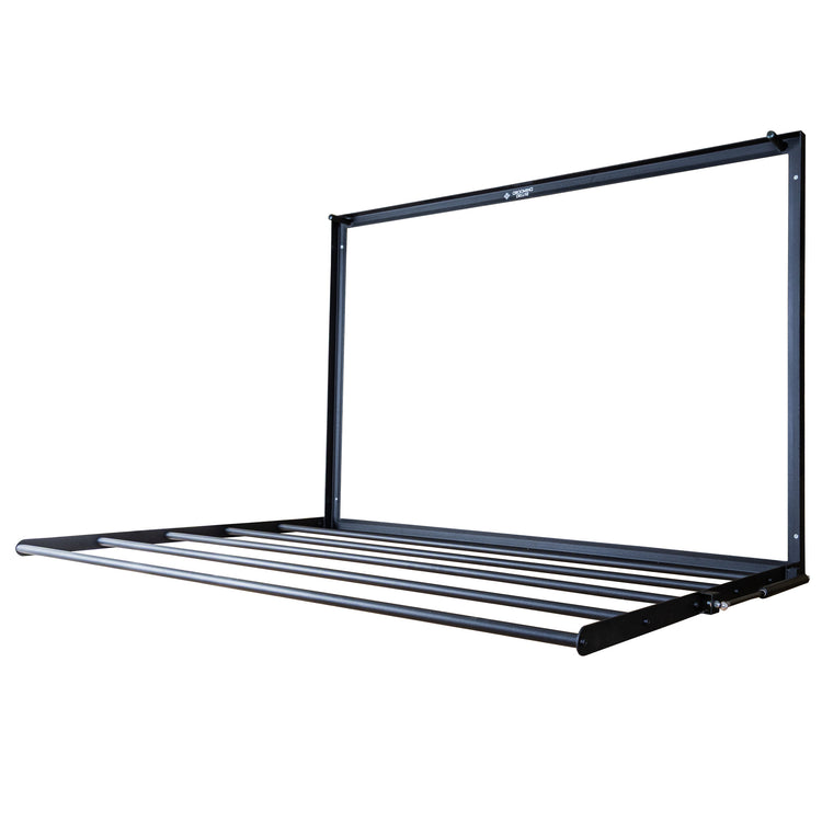 Grooming Deluxe Rug Rack with durable powder-coated metal construction