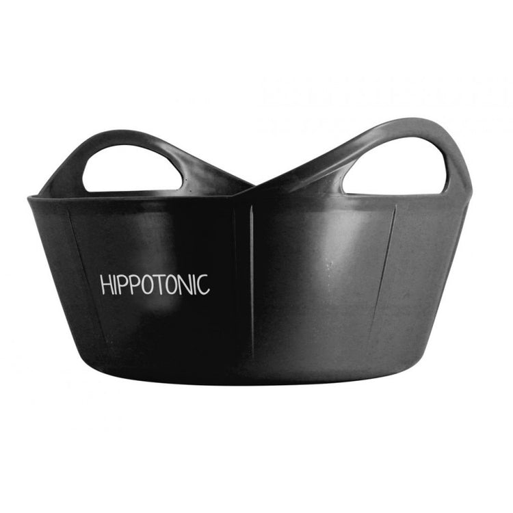 Flexible horse feeder for the ground