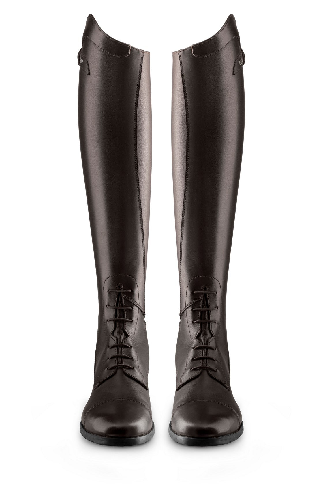 Field boots in dark brown