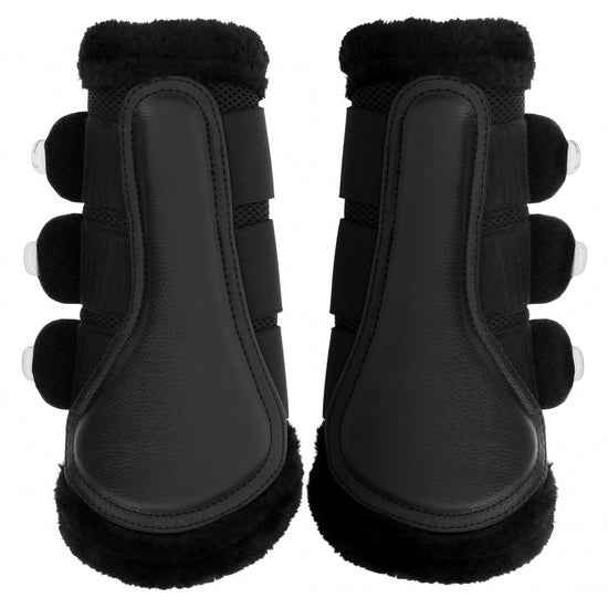 Comfortable padded equine training boots