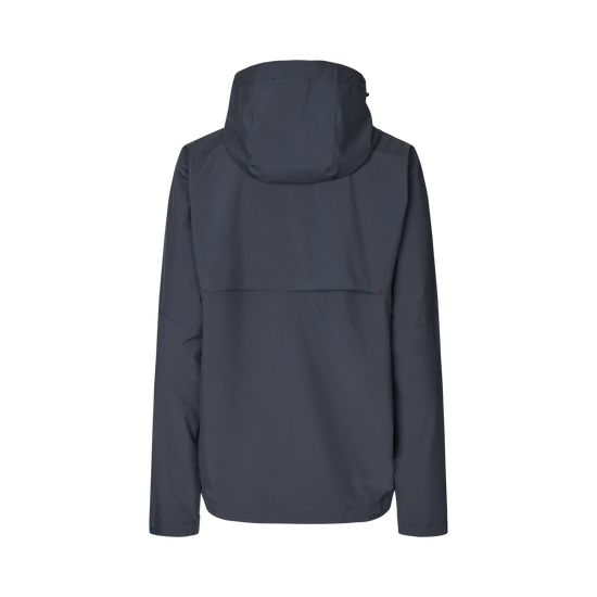 Unisex ultra-lightweight riding rain jacket designed for easy portability