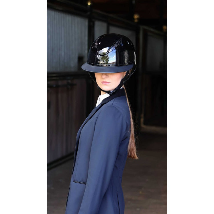 leather visor helmet