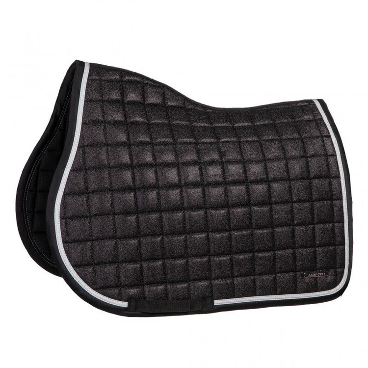 Saddle blanket with glitter