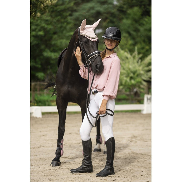 Competition riding helmet