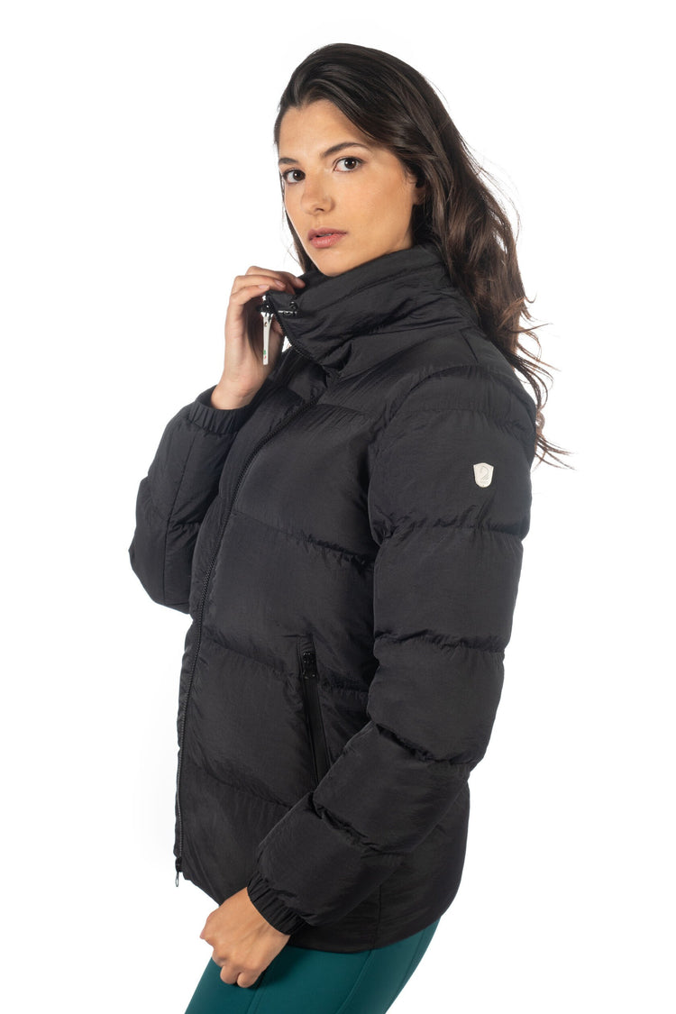Lauria Garrelli quilted riding jacket from the Livigno collection.
